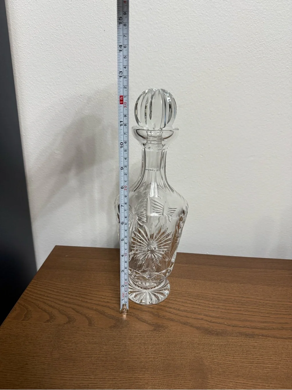 Vintage Waterford Millennium Collection Crystal Decanter